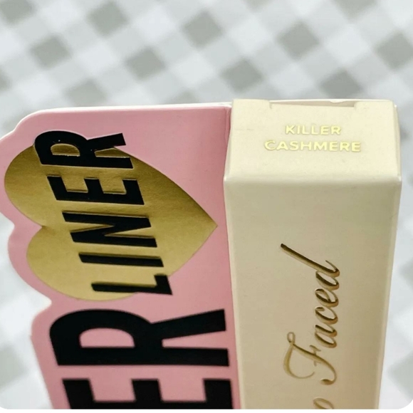 🌟🧚‍♀️KILLER CASHMERE Too Faced Killer Liner Pencil NWT - Picture 3 of 6